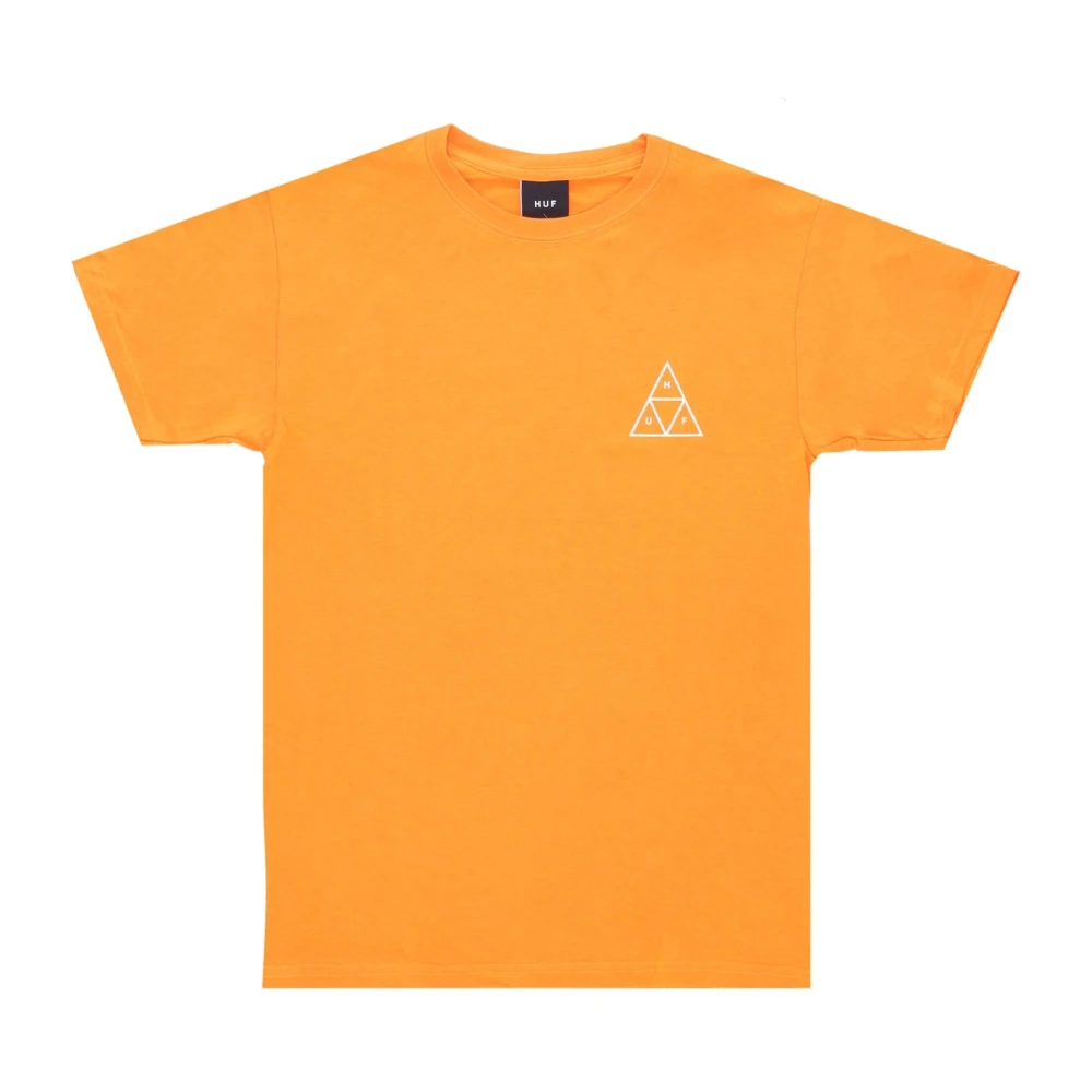 HUF Driehoek Tee Veiligheidsoranje Heren T-shirt Orange Heren