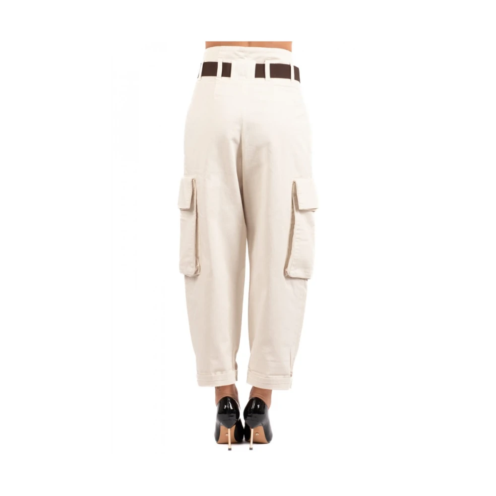 pinko Damesbroek in trendy stijl White Dames