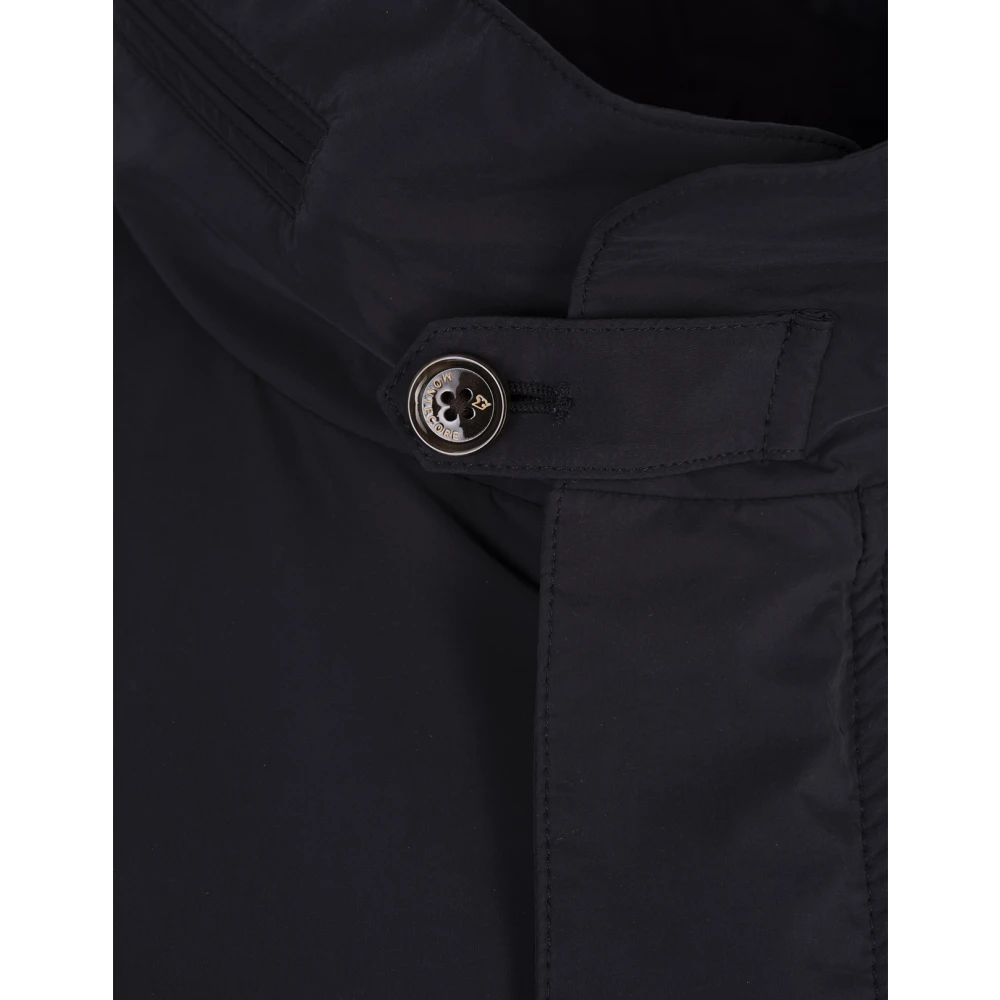 Montecore Zwarte Katoenen Stijlvolle Shirt Black Heren