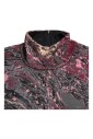 pull-a-col-roule-graphique-multicolore-homme