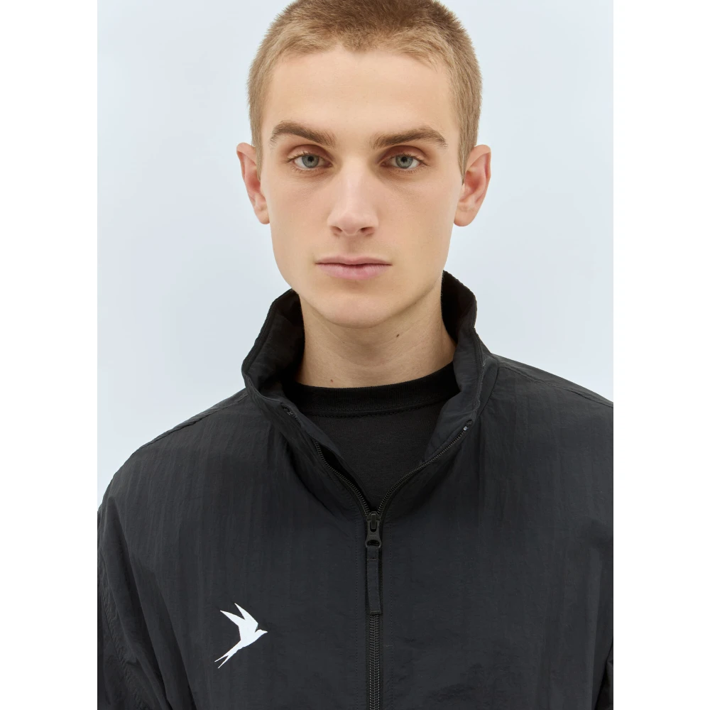 66 North Shell Weave Track Jacket Black Heren
