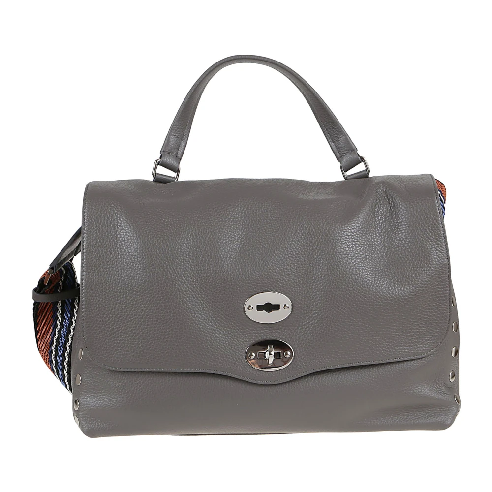 Zanellato Women's Gray Handbags, One Size, Postina Daily Giorno M