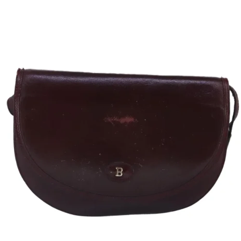 Bally Pre-owned Leather shoulder-bags Red Dames