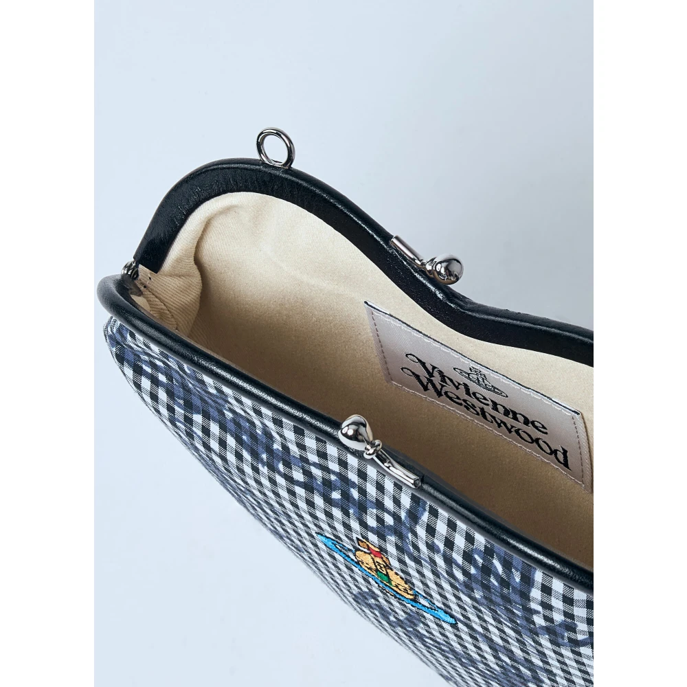Vivienne Westwood Hart Frame Schoudertas Katoen Klem Multicolor Dames