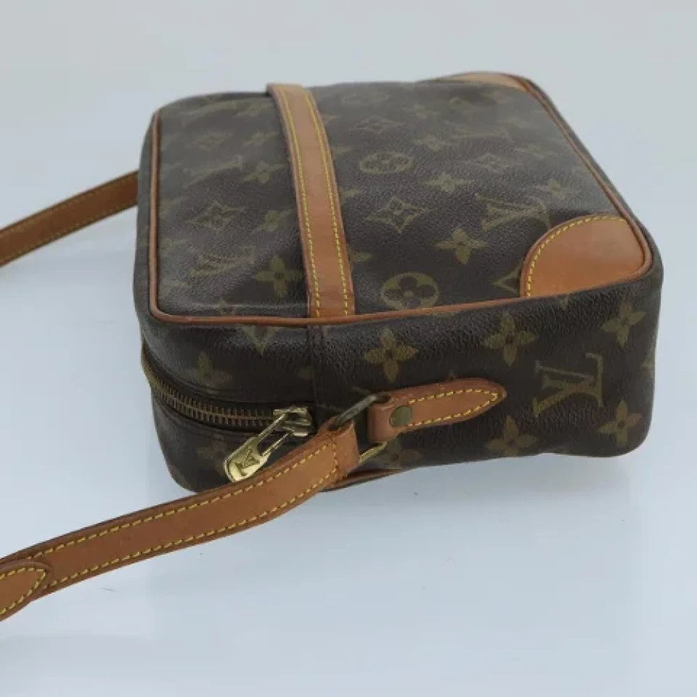 Louis Vuitton Vintage Pre-owned Canvas shoulder-bags Brown Dames