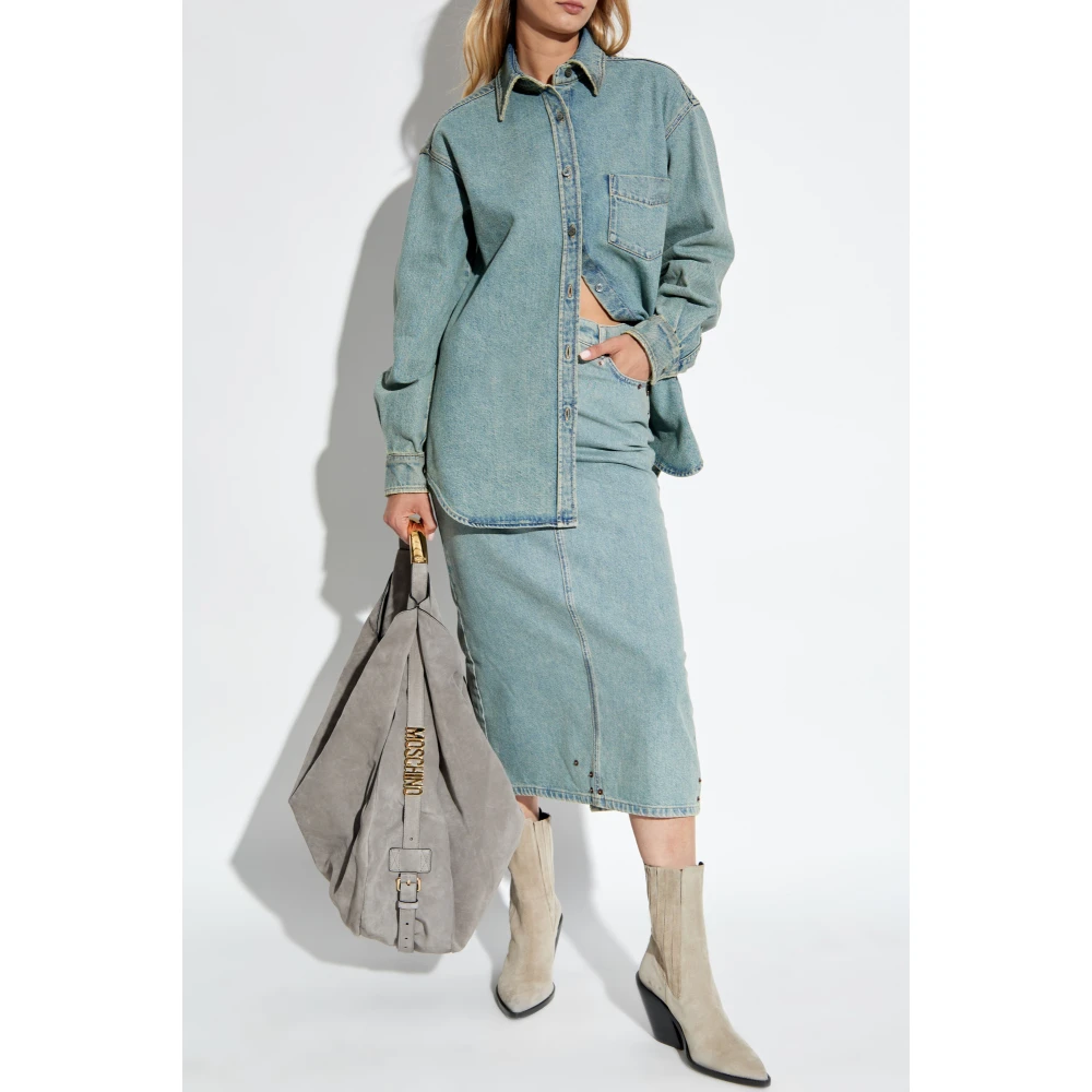 Moschino Denim rok Blue Dames