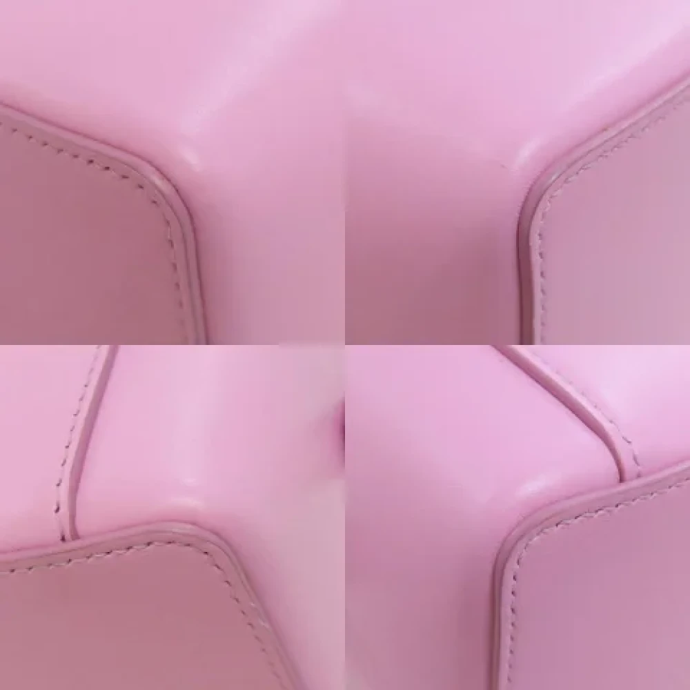 Salvatore Ferragamo Pre-owned Leather handbags Pink Dames