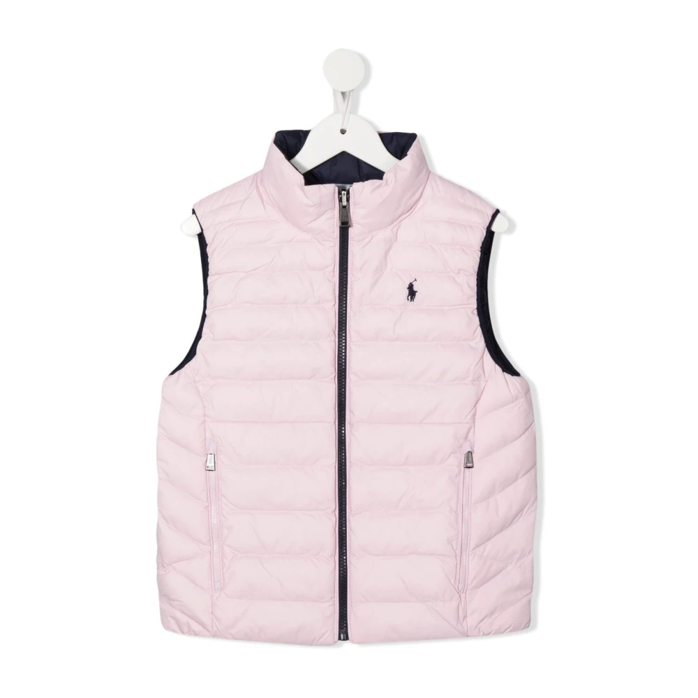 Polo Ralph Lauren Stilig ytterkläder väst, Newport Navy Pink Pink, Pojke