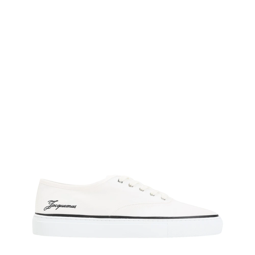 Jacquemus White Les Fefe Trainers - Female - Sneakers - 5 Uk - Shoes