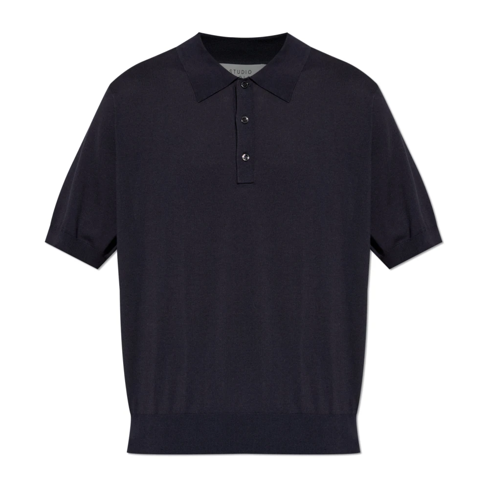 Studio Nicholson Uomo Blu Arieta Polo