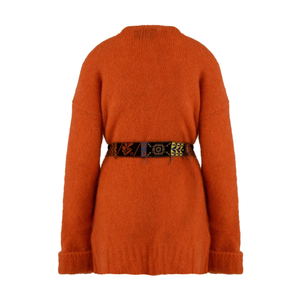 Akep Oranje Cardigan Cardiganen Orange Dames