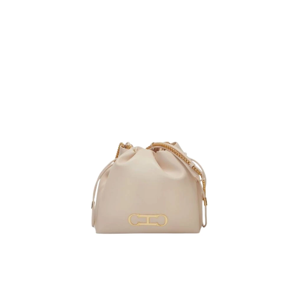 Carolina Herrera Zachte Emmer Magnolia Tas Beige Dames