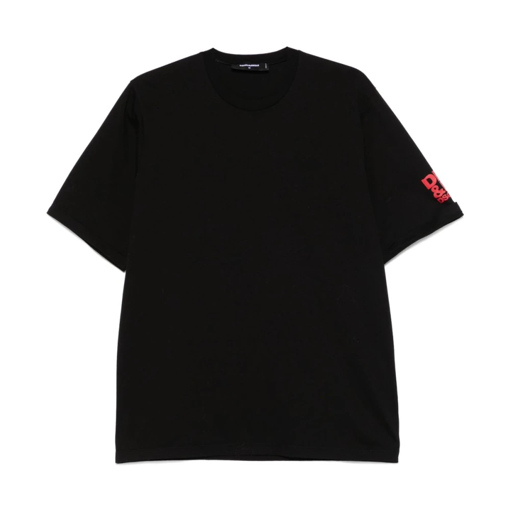 Dsquared2 Men's Black T-Shirts,, Shirt For Small