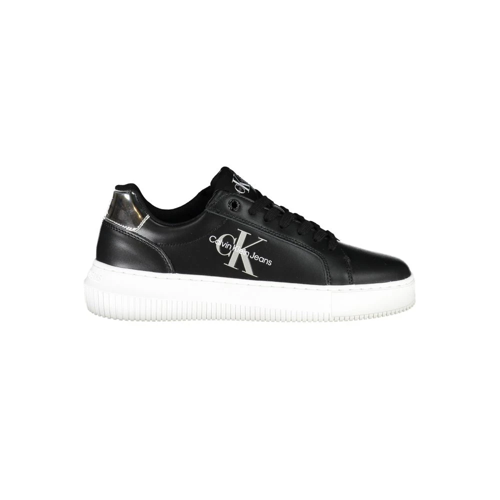 Calvin Klein , Sneakers, Female, Black, 7 Uk, Black Polyester Women Sneaker