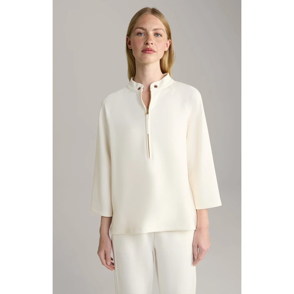 Joop! Lichtbeige trui met korte mouwen Beige Dames