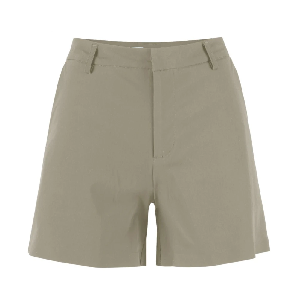 BomBoogie Technische jersey shorts Green Dames