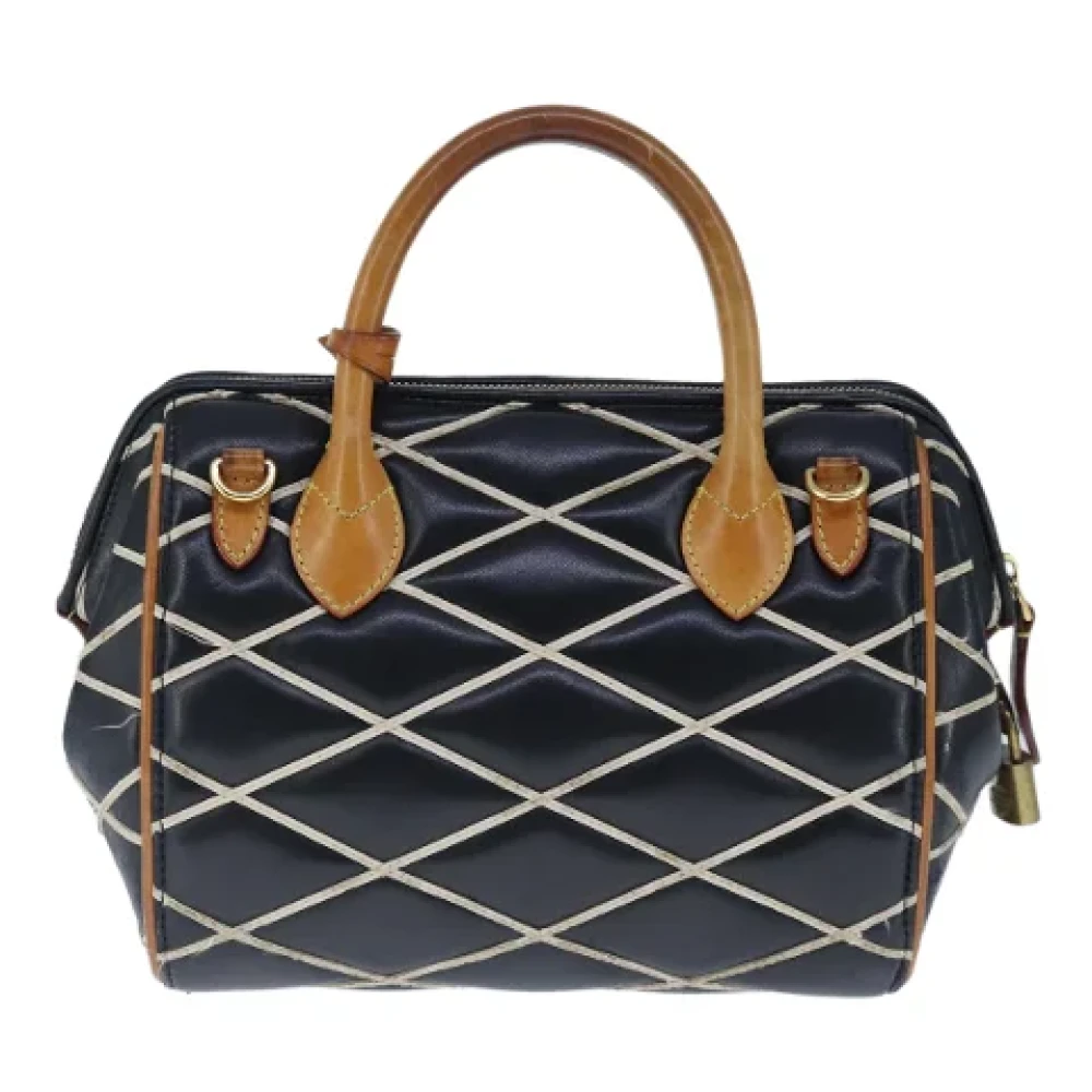 Louis Vuitton Vintage Pre-owned Leather louis-vuitton-bags Black Dames
