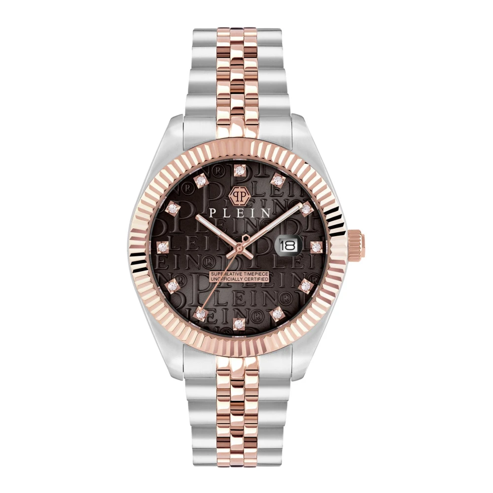 Philipp Plein Men's Gray Watch Date Superlative