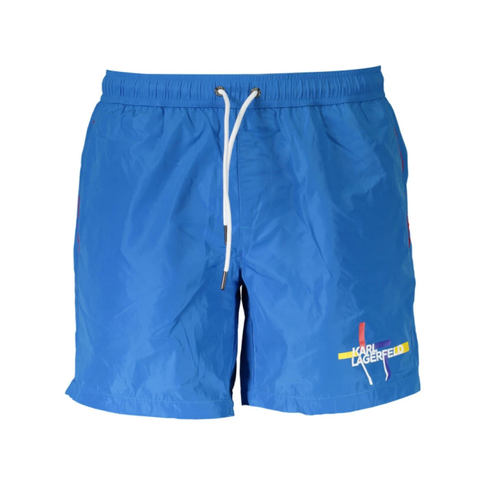 Karl Lagerfeld , Beachwear, Male, Blue, S, Mare Azzurro