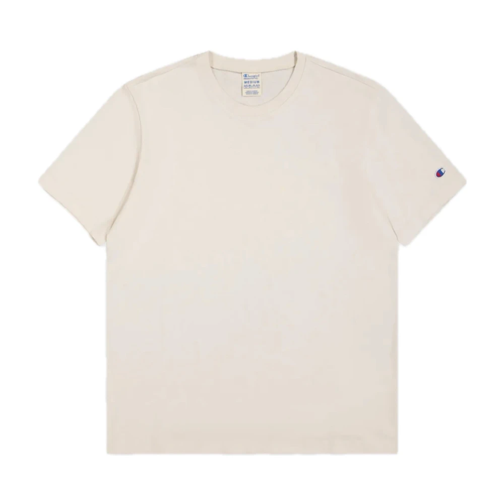 Champion Premium Reverse Weave Crewneck T-Shirt Beige, Herr