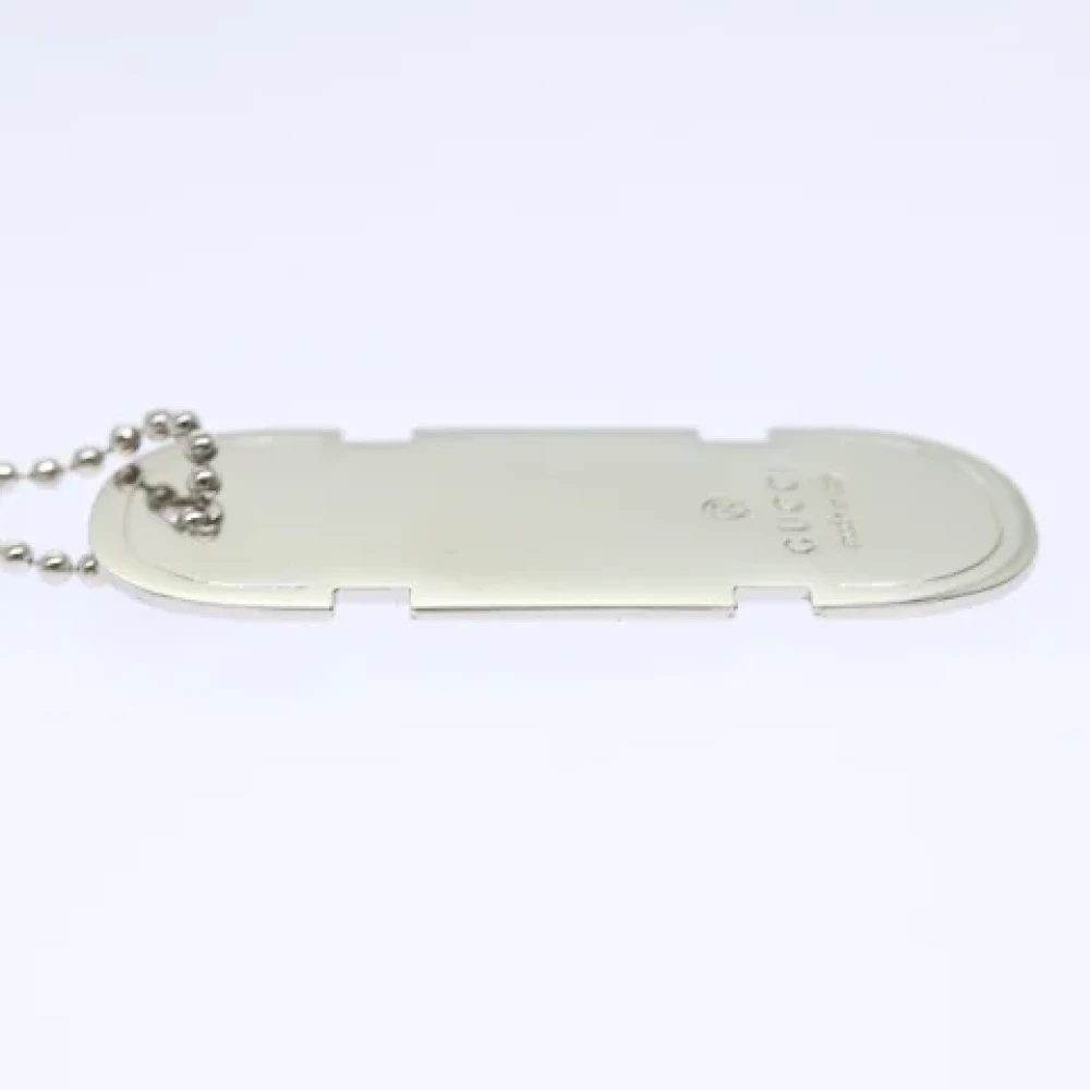 Gucci Vintage Pre-owned Metal key-holders Gray Dames