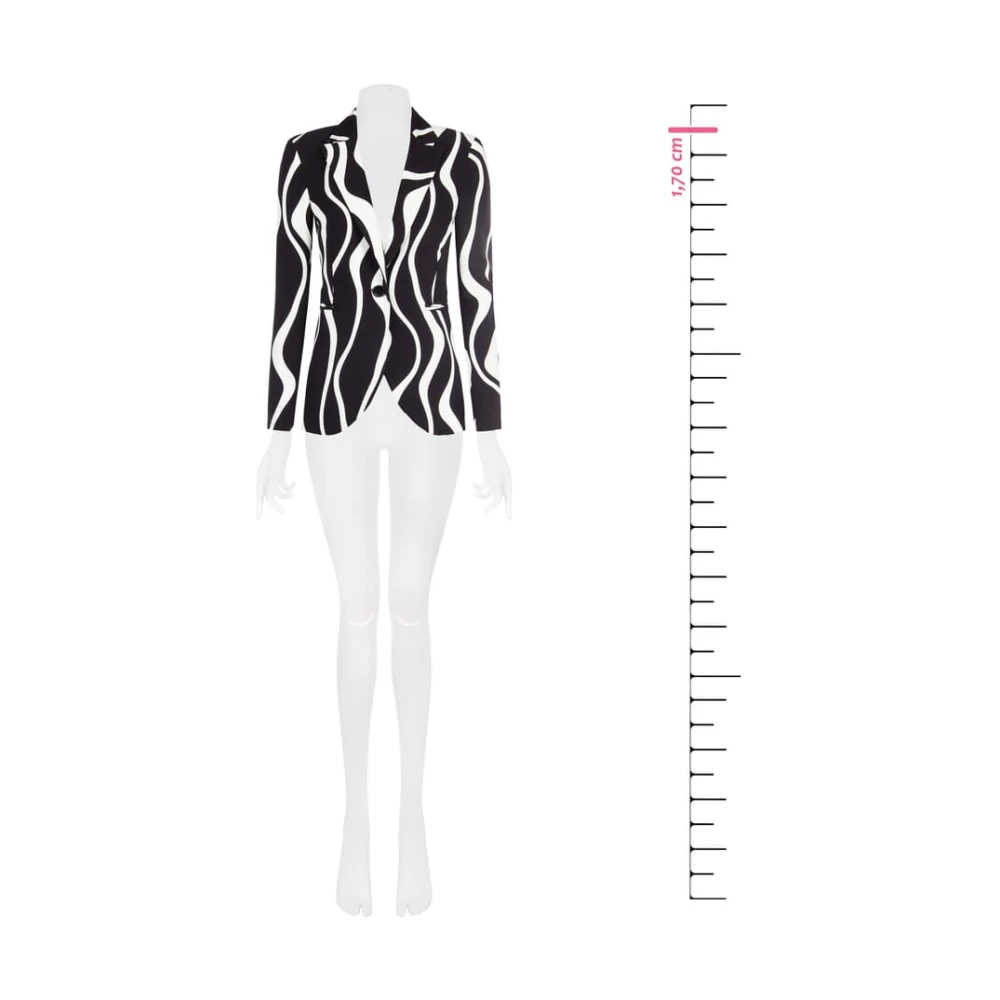 RINASCIMENTO Herfst Winter 2024 25 Jas Black Dames