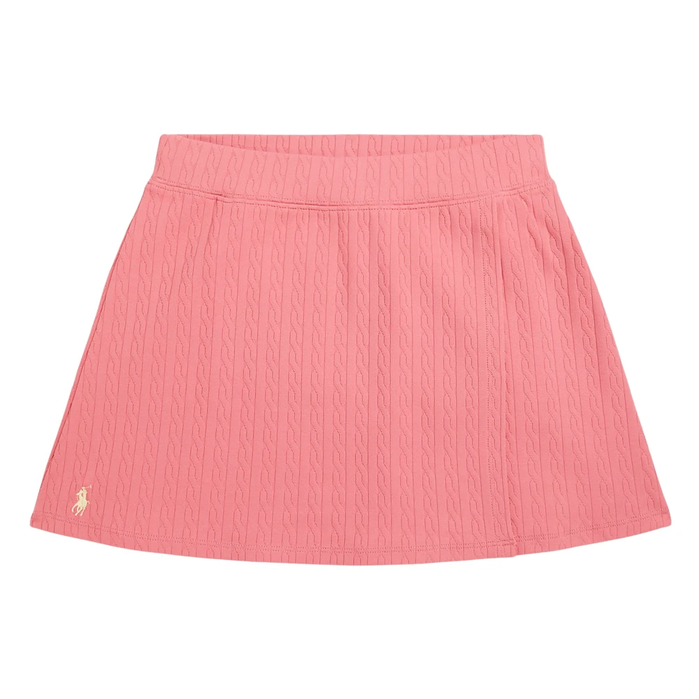 Ralph Lauren Girls Pink Kids Skirts, 8 Y, Jacquard Swim Skirt