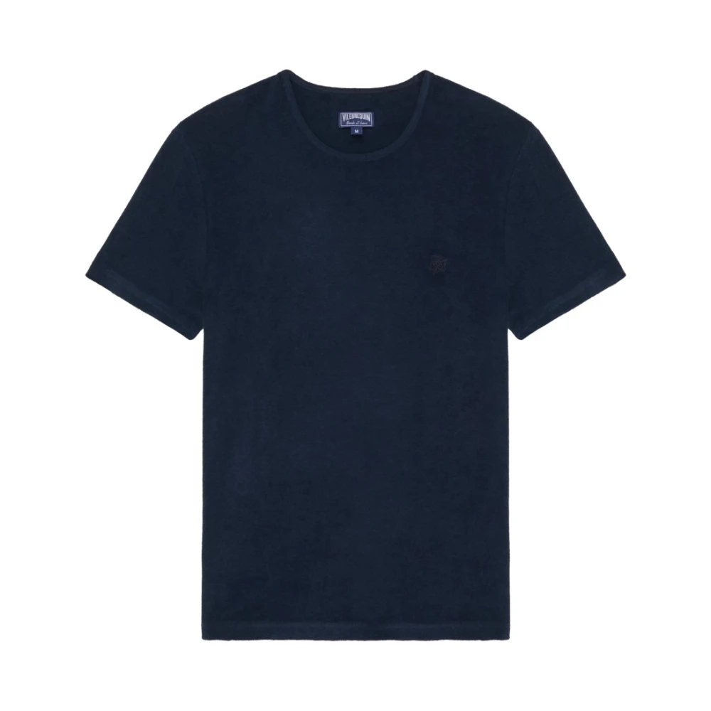 Vilebrequin Uomo Blu - Tiramisu Terry T-Shirt - Tops - L