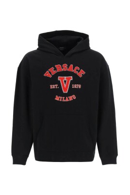 sweat-a-capuche-en-coton-noir-avec-logo