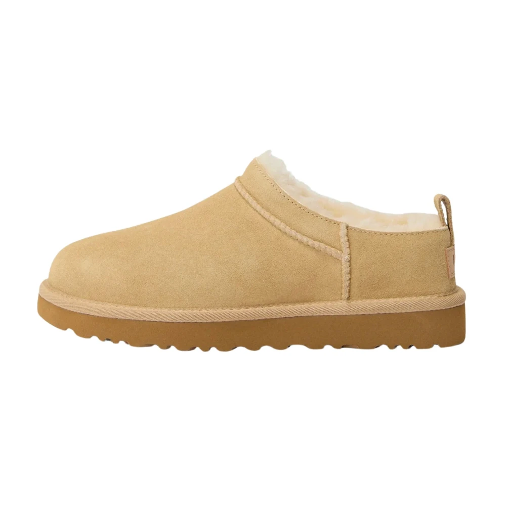 Ugg Beige Slippers, Female, 7 Uk, Ciabatta W Classic Micro