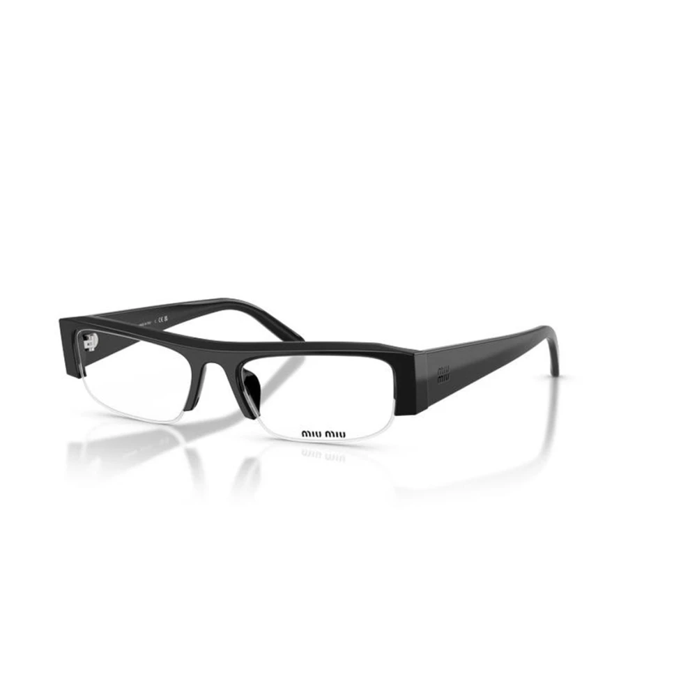 Miu Miu , Glasses, Female, Black, 51 Mm, Mu B07s Rectangle Sunglasses