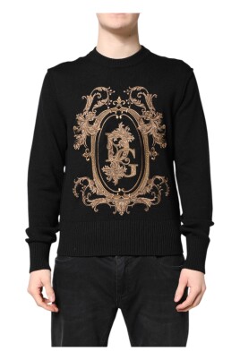 black-logo-knit-pullover-sweater