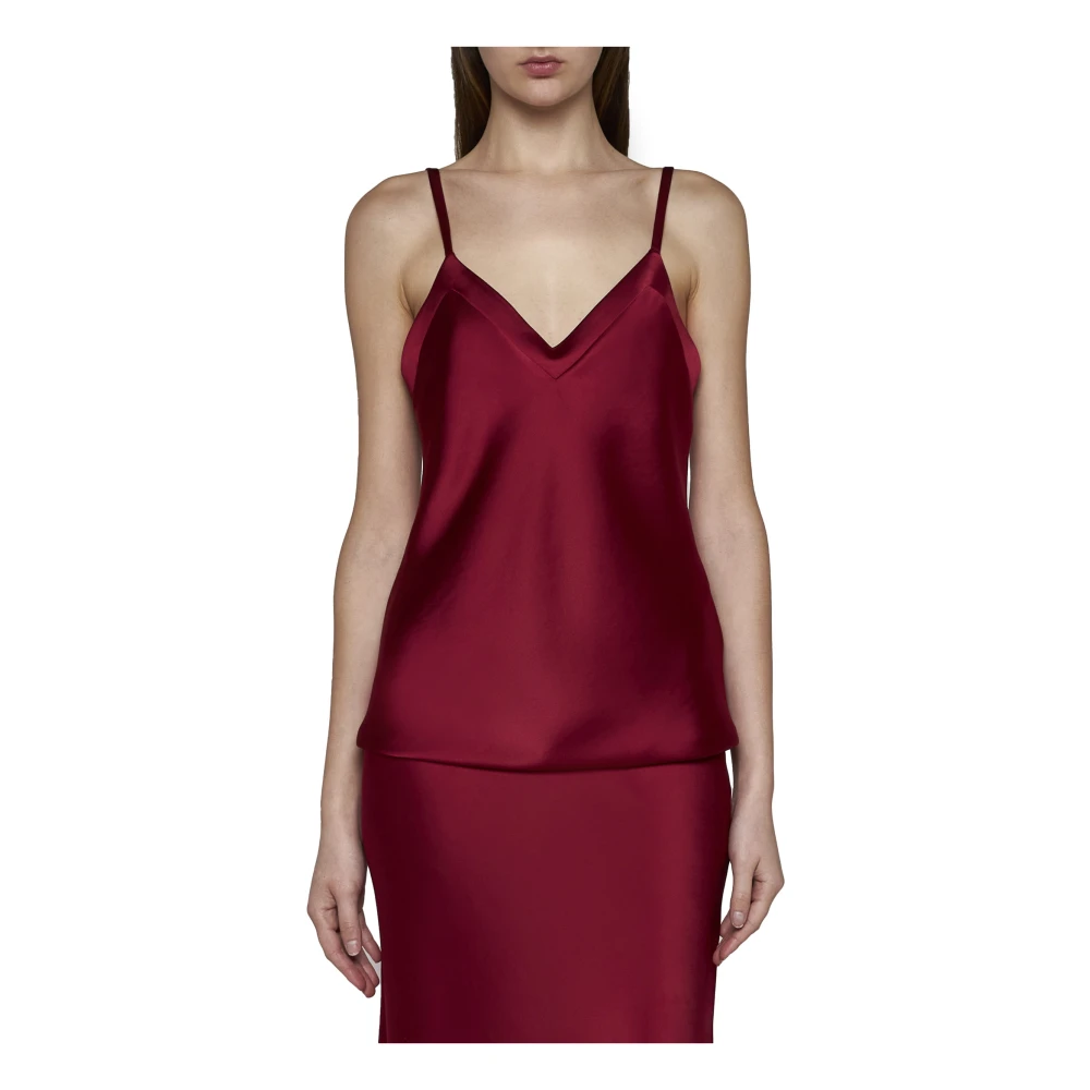 Blanca Vita Bordeaux Top Red Dames