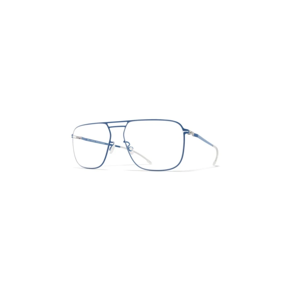 Mykita Unisex Blue Glasses, 57 Mm, Mondo Pilot Frame