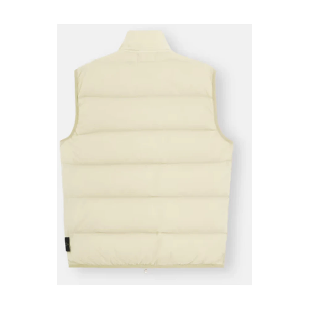 Stone Island Waterafstotende Puffer Vest Beige Heren