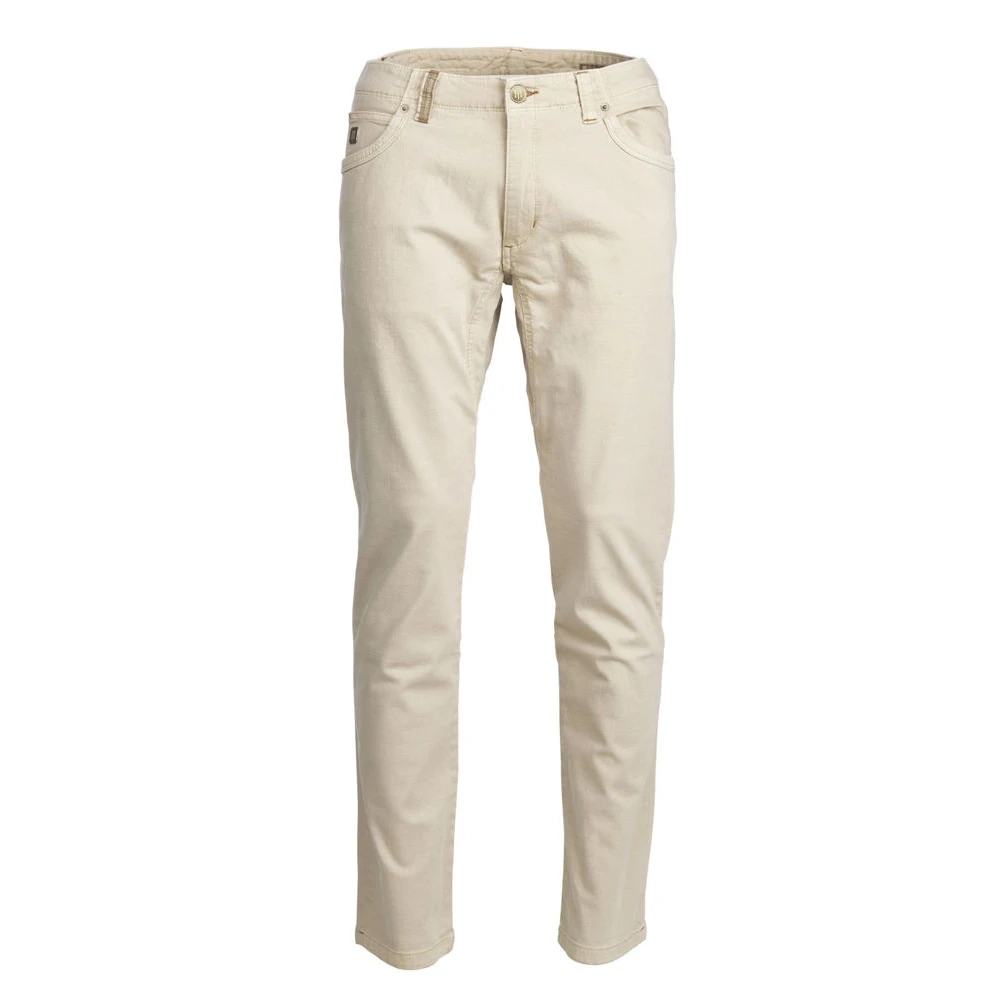 Beige Slim-fit Jeans