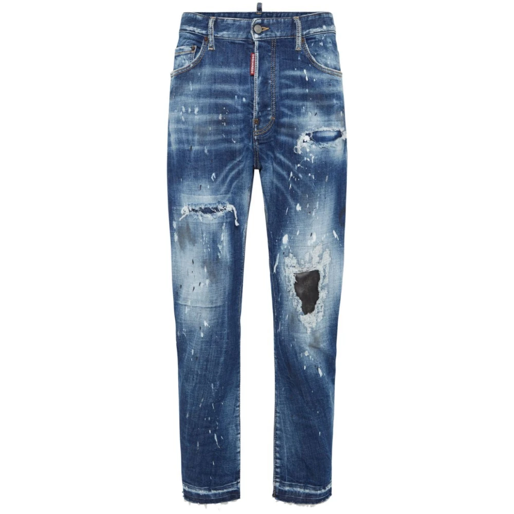 Dsquared2 Klassieke Denim Jeans Blue Heren