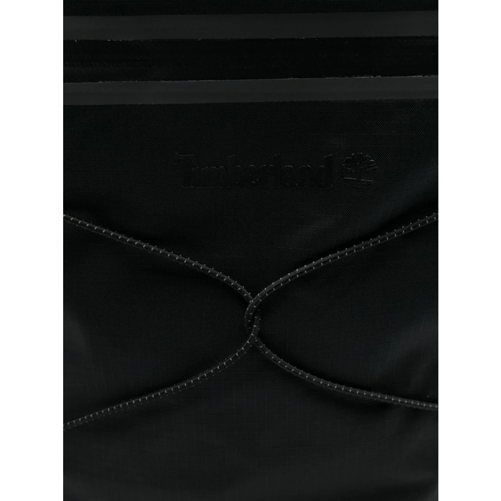Timberland Zwarte Rugzak met Logo Detail Black Heren