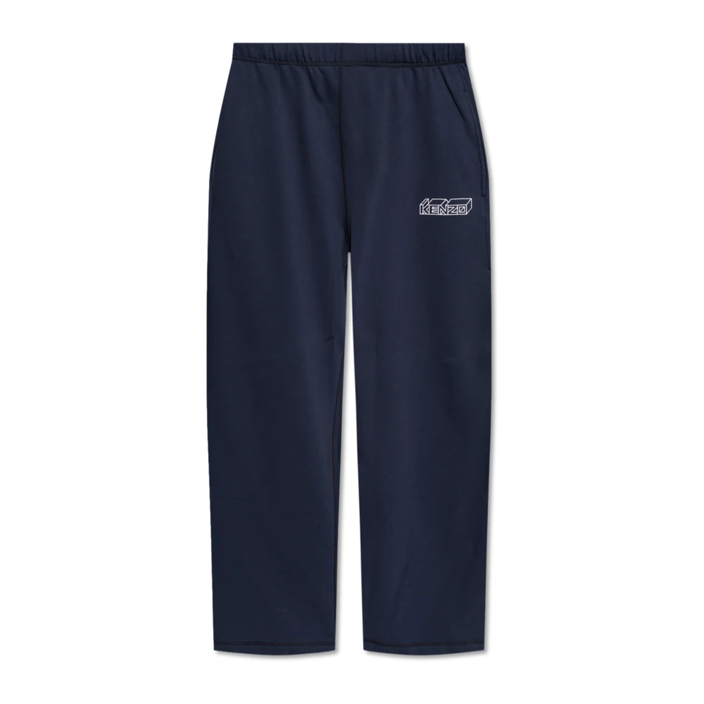 Kenzo Sweatpants Blue Heren