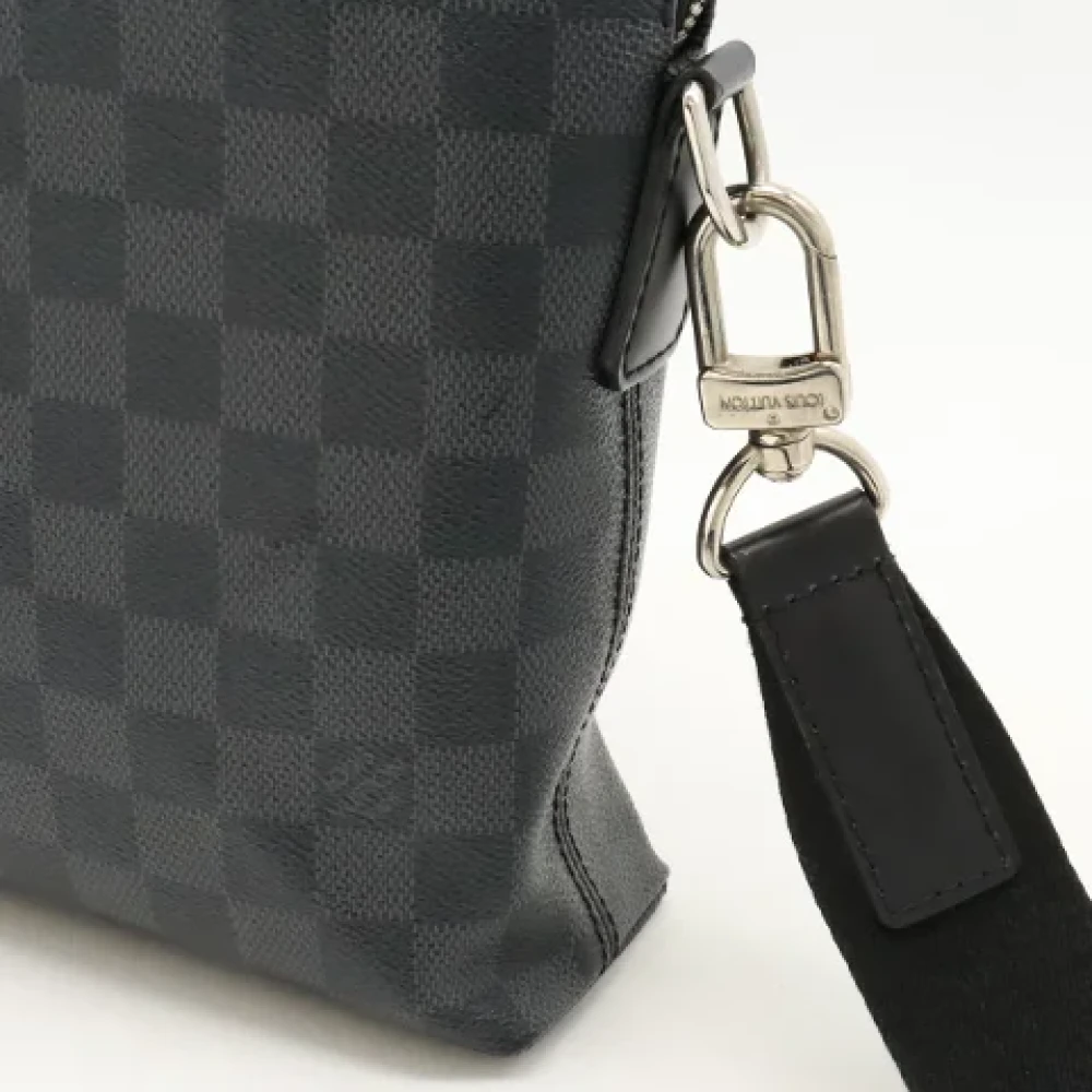 Louis Vuitton Vintage Pre-owned Canvas briefcases Black Dames