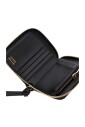 portefeuilles-en-cuir-noir-fermeture-eclair-compartiments