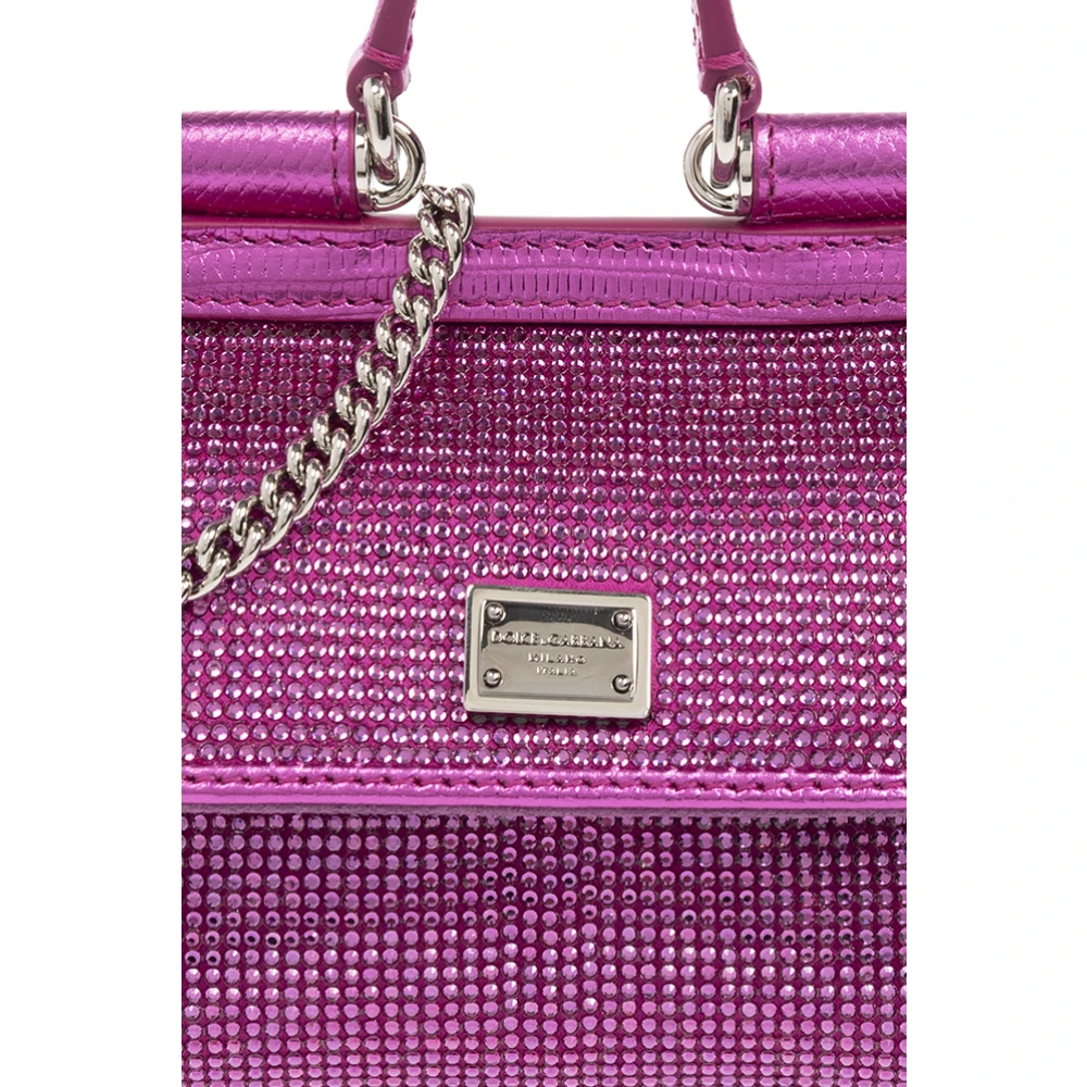 Dolce & Gabbana Handtassen Purple Dames