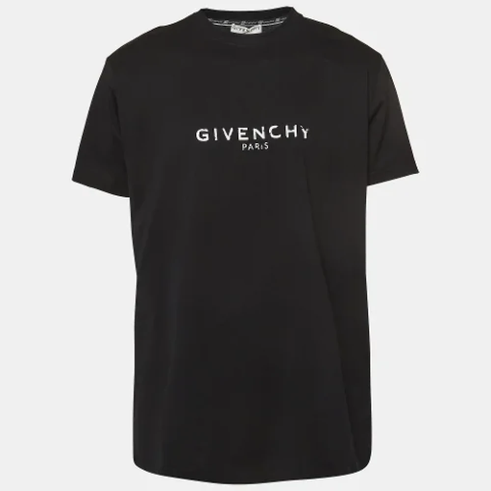 Givenchy Pre-owned Cotton tops Black Heren
