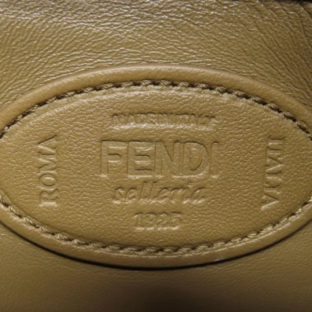 Fendi Vintage Pre-owned Leather handbags Pink Dames