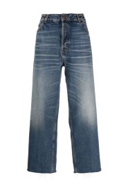 Women Clothing Jeans Blue SS23