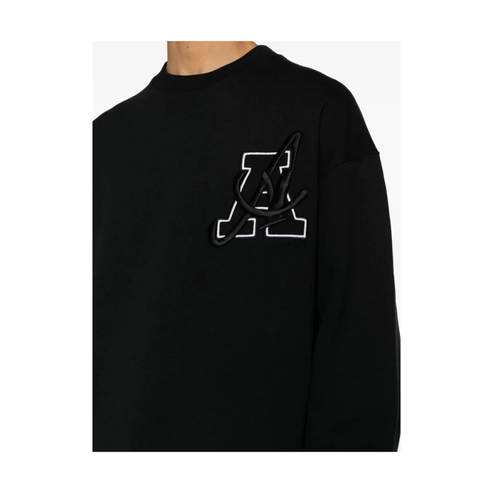 Axel Arigato Zwart Logo Sweatshirt Black Heren