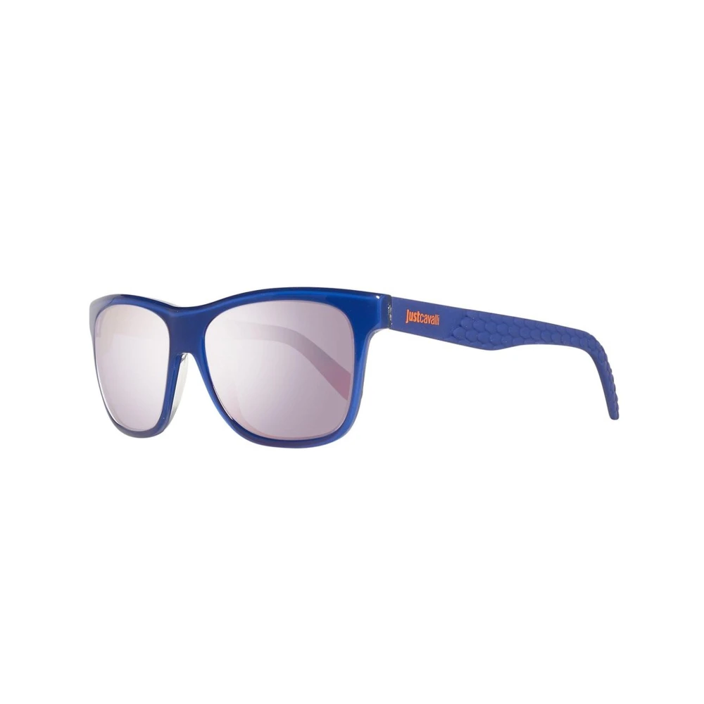 Just Cavalli Trapezium Spegelglasögon med UV-skydd Blue, Unisex