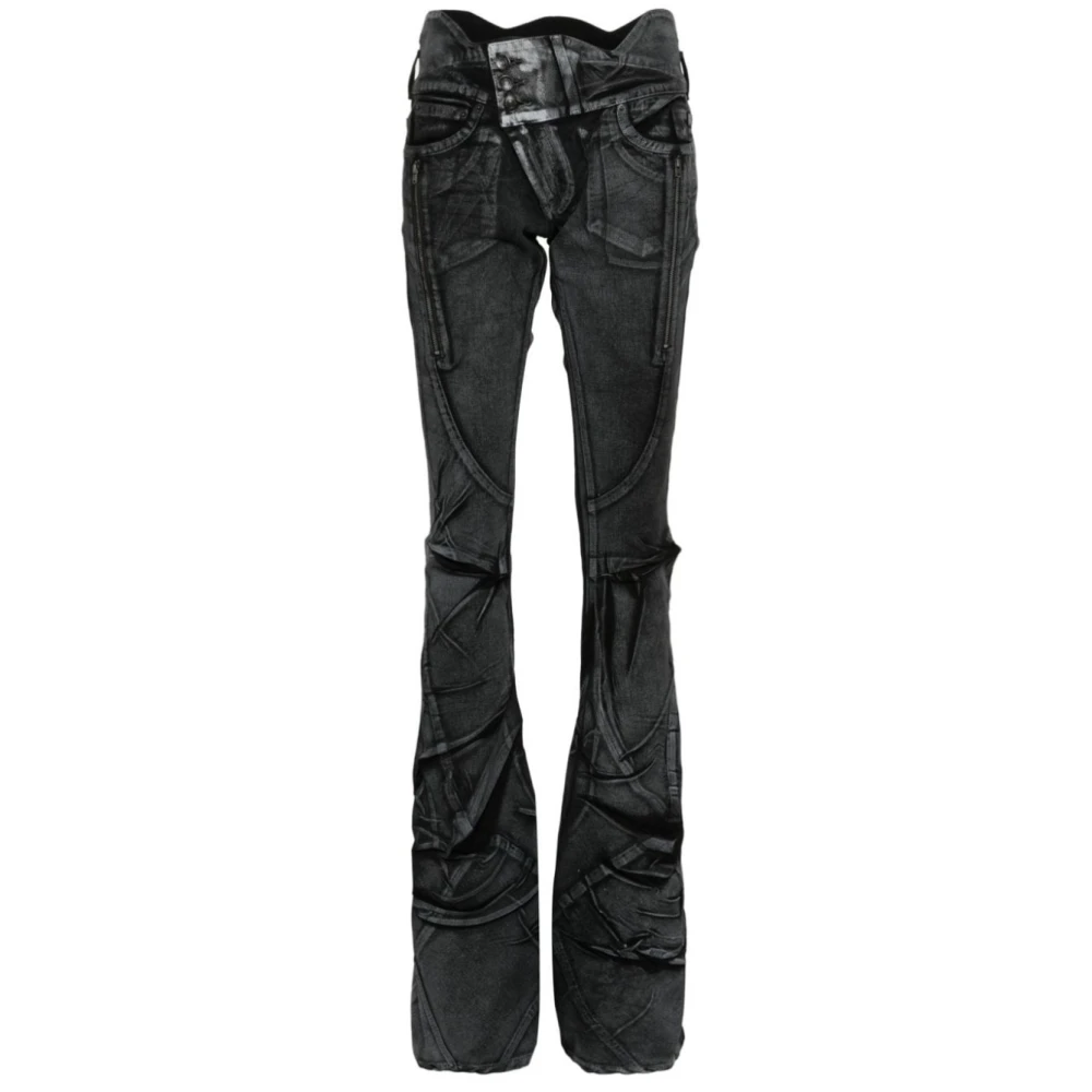 Ottolinger Skinny Zwart Wit Jeans Gray Dames