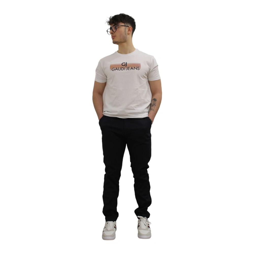 Gaudi T-Shirts White Heren