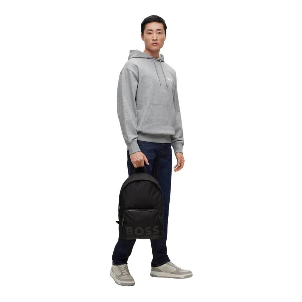 Hugo Boss Stijlvolle Heren Rugzakken Black Heren